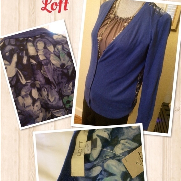 LOFT Sweaters - Loft pretty cardigan